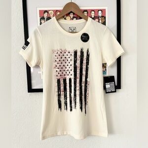 Ivory Graphic Short Sleeve Tee